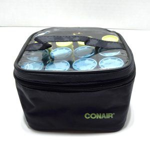 Conair Multi-Size Hot Roller Travel Set Compact Ceramic Ion Technology with Case